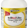 Vitacost KrillRed(R) Ultra   Omega 3 Fatty Acids    100 mg   120 Softgels