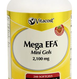 Vitacost Mega EFA Mini Gel Omega 3 EPA & DHA Fish Oil    2100 mg   240 Softgels