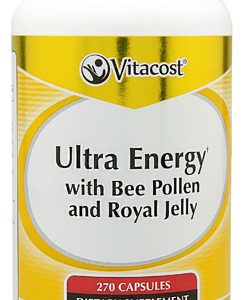 Vitacost Ultra Energy(t) with Bee Pollen and Royal Jelly    270 Capsules