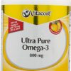 Vitacost Ultra Pure Omega 3 Lemon Flavor    800 mg   120 Softgels