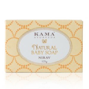 NATURAL BABY SOAP NIRAV-125gm-Kama Ayurveda