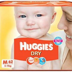 HUGGIES DRY DIAPER (MEDIUM)-62 diapers -Hindustan Unilever Ltd