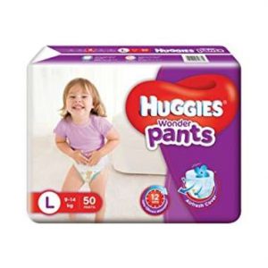 HUGGIES WONDER PANTS DIAPER (LARGE)-50 diapers -Hindustan Unilever Ltd