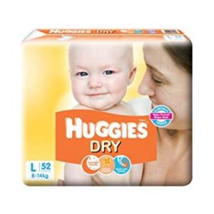 HUGGIES DRY DIAPER (LARGE)-52 diapers -Hindustan Unilever Ltd