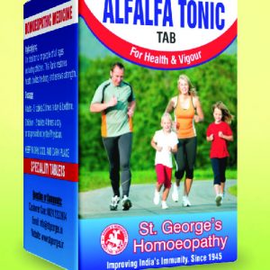 ALFALFA TONIC  TABLET FOR HEALTH & VIGOUR-30gm-St george Homeo