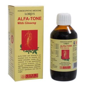 ALFA TONE WITH GINSENG--Lords Homeopathic
