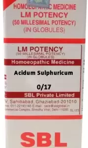 SBL Acidum Sulphuricum 0/17 LM