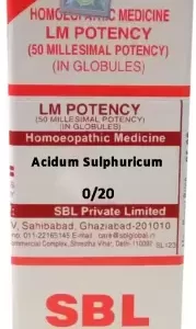 SBL Acidum Sulphuricum 0/20 LM
