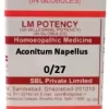 SBL Aconitum Napellus 0/27 LM