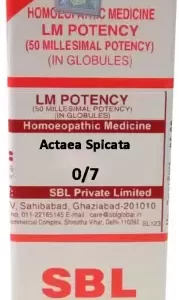 SBL Actaea Spicata 0/7 LM
