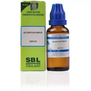 SBL Aconitum Ferox Dilution 200 CH