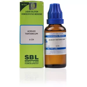 SBL Acidum Tartaricum Dilution 6 CH