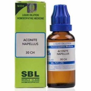 SBL Aconitum Napellus Dilution 30 CH