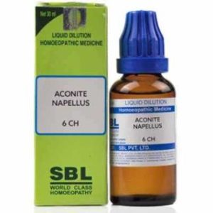 SBL Aconitum Napellus Dilution 6 CH