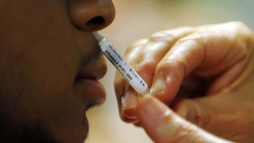 Health Minister Mansukh Mandaviya launches Bharat Biotech’s nasal Covid vaccine