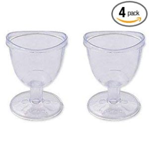 PRIME STORE Non Toxic Plastic Eye wash cup - Pack of 4