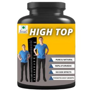 High Top, Height Growth Medicine, Height Increase Supplements, Increase Body Bones, Powder, Pack of 1