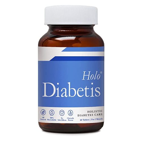 ZEROHARM HoloDiabetis – Blood Sugar Control Tablets – Diabetes care Tablets With Nano-formulated Jamun, Ashwagandha, Shatavari – All Organic – 100% Bioavailable – 60 Vegetarian Tablets 1