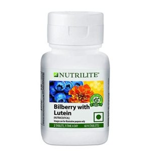 Amway Nutrilite Vision Health With Lutein 60 Tab Bilberry With Lutein, Pack of 60N Tablets