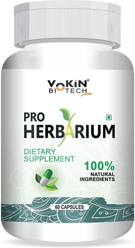 Vokin Biotech Pro Herbarium Protects Liver, Heart, Lungs, Stomach & Skin from Parasites (60 Capsules) 1