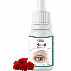 Herbal Eye Drops with Triphla | Aloe Vera | Rose | Mamira Relieves Dryness | Irritation | Redness-10ml (Pack of 1)