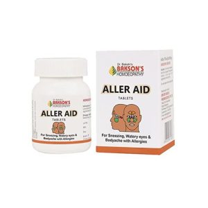 Bakson's Homoeopathy Aller Aid Tablets-75 Tabs