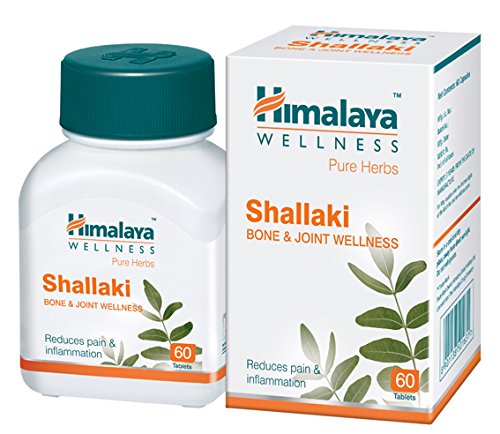 Himalaya Wellness Shallaki Bone & Joint Wellness | Reduces pain and inflammation | Tablets – 60 Count 1