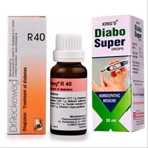 ABDH051 Dr Reckeweg R40 Drops & DiaboSuper Drops COMBO