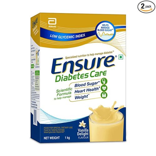Ensure Diabetes Care- Nutrition to Help Control Blood Sugar Levels- 1 Kg (Vanilla Flavour) 1