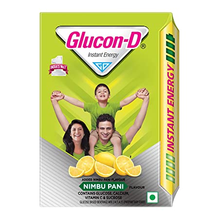 Glucon D Instant Energy Health Drink Nimbu Pani