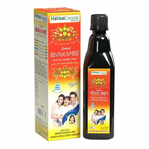 Herbal Canada Jeevan Amrit | Good For Heart | 100% Natural 500ml ( Pack of 1 ) 1