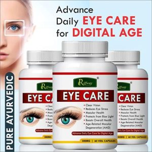 Eye care General Wellness Medicine | Eye Capsule To Reduces Vision Problems (Pack Of 3, 180 capsule)