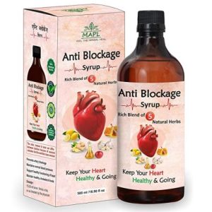 MAPL Anti Blockage Juice| Natural Heart rejuvenator| 100% Ayurvedic| Cholesterol care| 500 ml