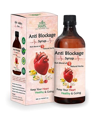 MAPL Anti Blockage Juice| Natural Heart rejuvenator| 100% Ayurvedic| Cholesterol care| 500 ml 1