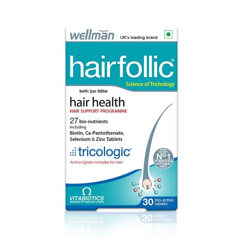 Wellman Hairfollic Hair Supplement Tablet
