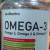 Omega 3 softgel capsule
