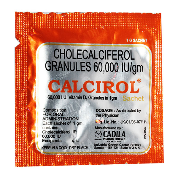 Calcirol 60000 IU Granules